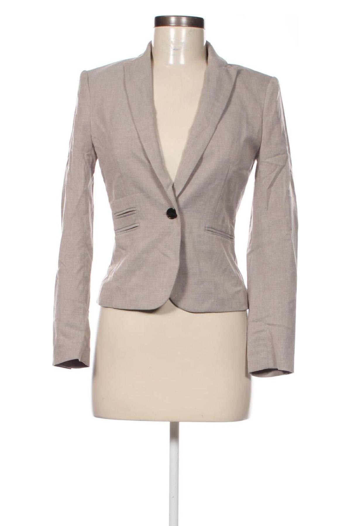 Damen Blazer H&M, Größe XS, Farbe Beige, Preis € 6,99