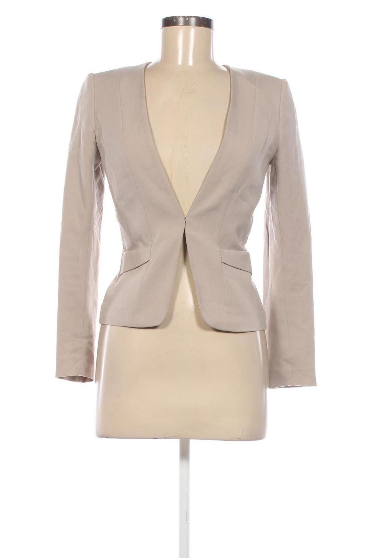 Damen Blazer H&M, Größe XS, Farbe Beige, Preis € 17,49