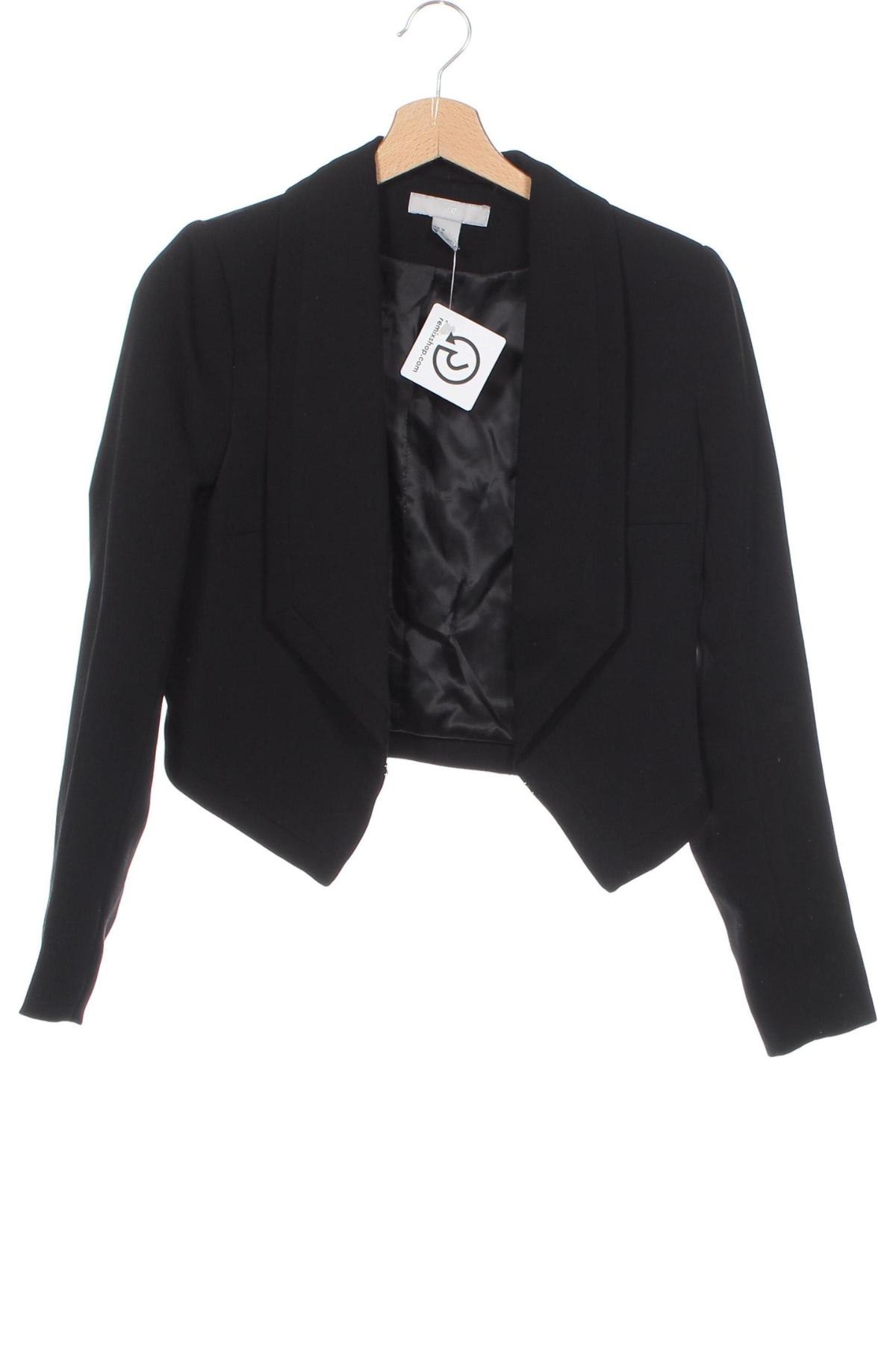 Damen Blazer H&M, Größe XS, Farbe Schwarz, Preis € 15,99