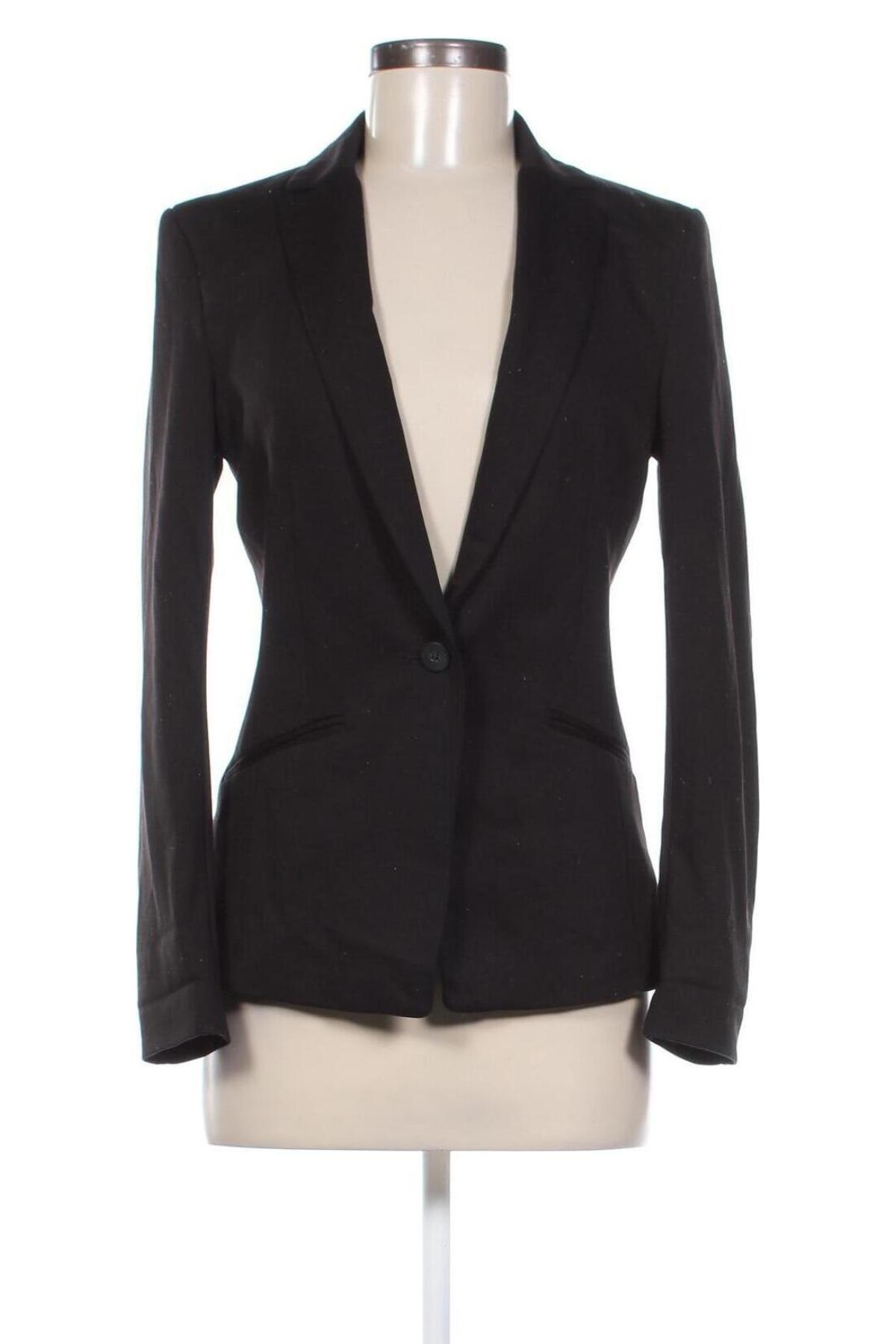 Damen Blazer H&M, Größe M, Farbe Schwarz, Preis 17,49 €