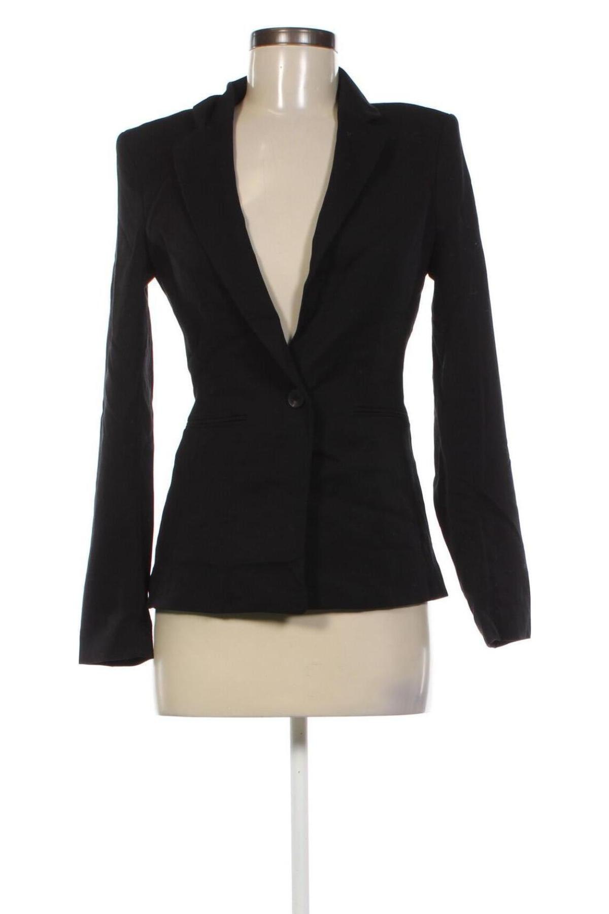 Damen Blazer H&M, Größe XS, Farbe Schwarz, Preis 18,99 €