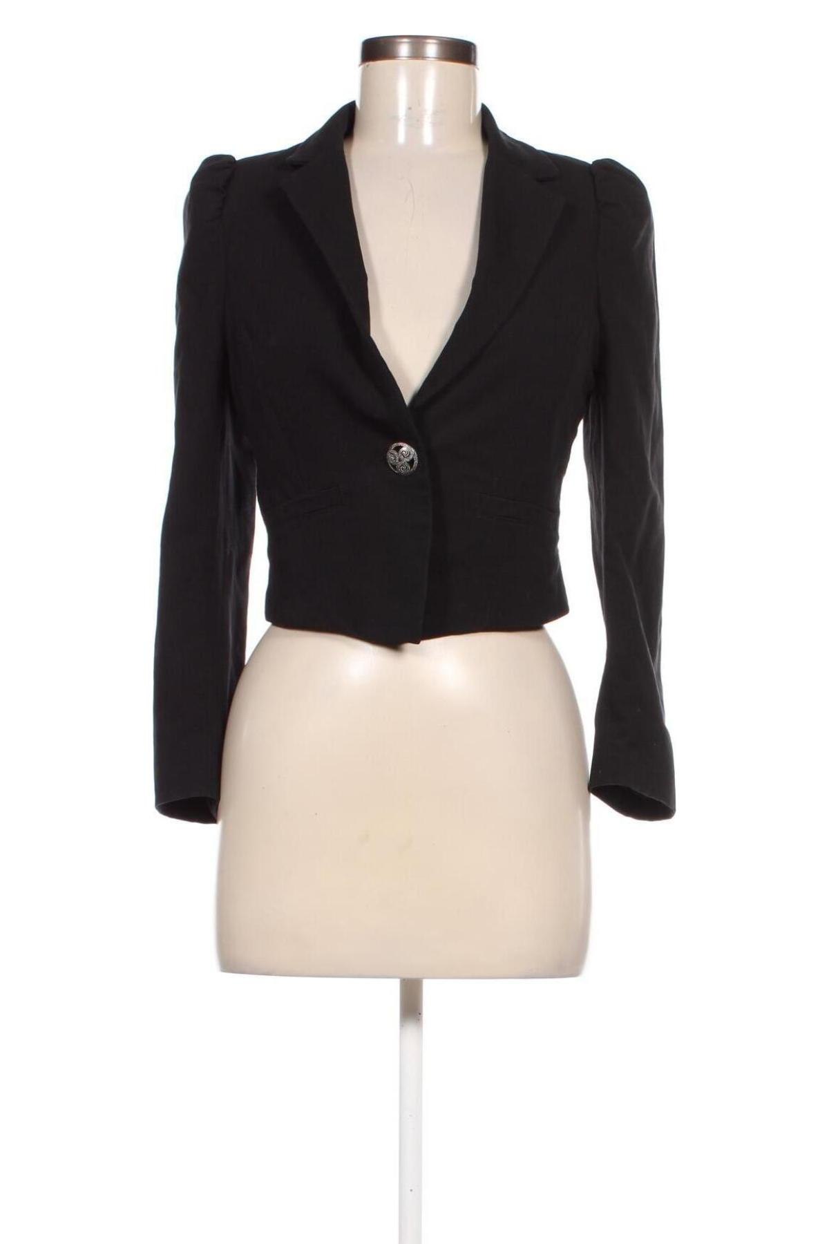 Damen Blazer H&M Divided, Größe S, Farbe Schwarz, Preis 12,49 €