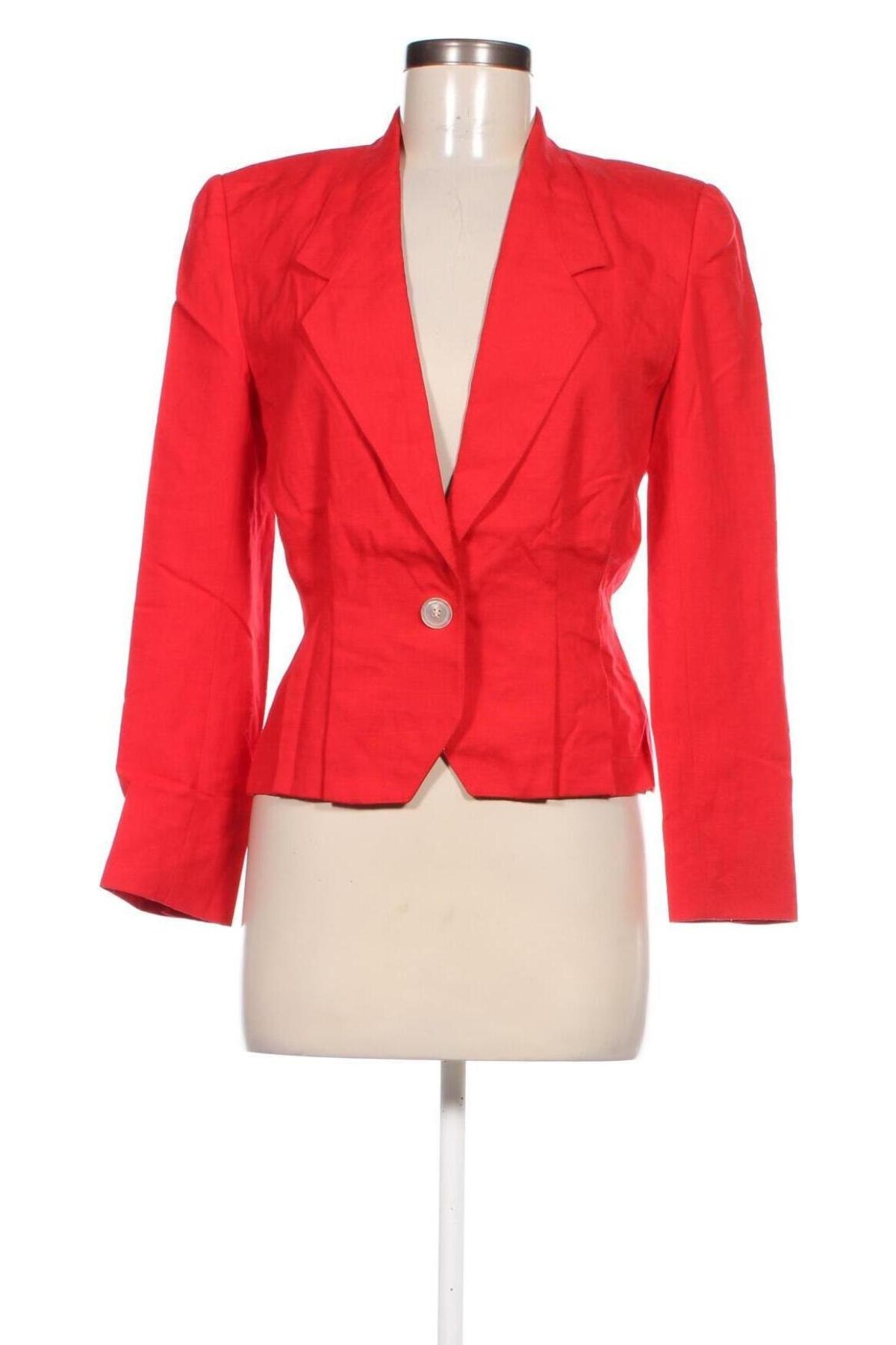 Damen Blazer Haberdasher, Größe M, Farbe Rot, Preis 18,99 €