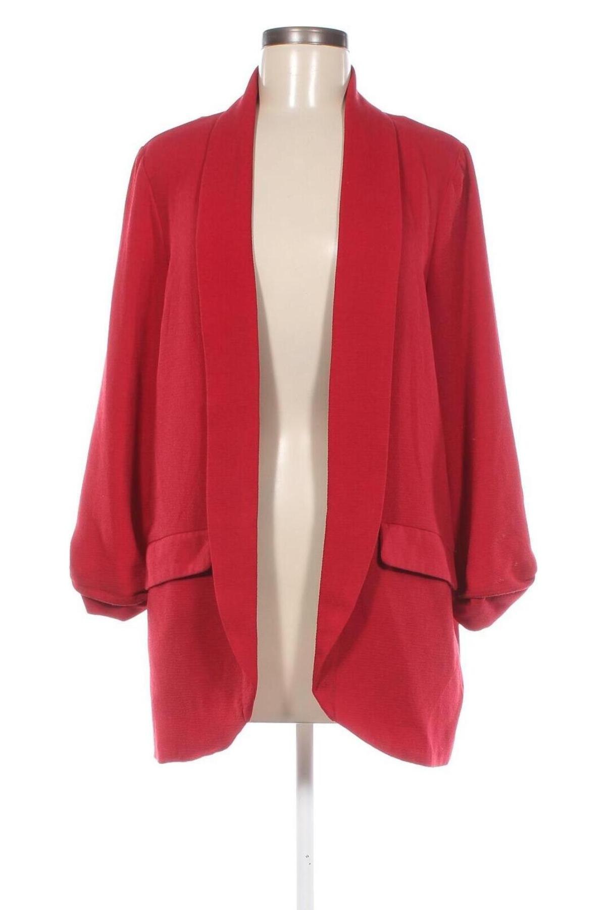 Damen Blazer Pimkie, Größe L, Farbe Rot, Preis € 33,99