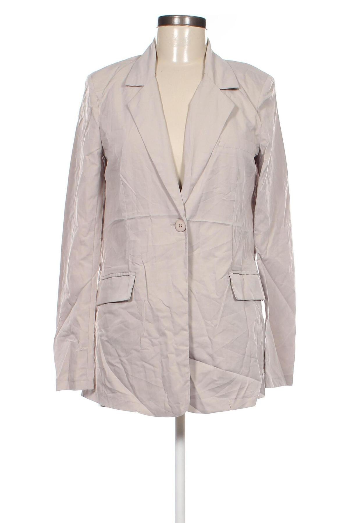 Damen Blazer Pretty Little Thing, Größe S, Farbe Beige, Preis € 5,49