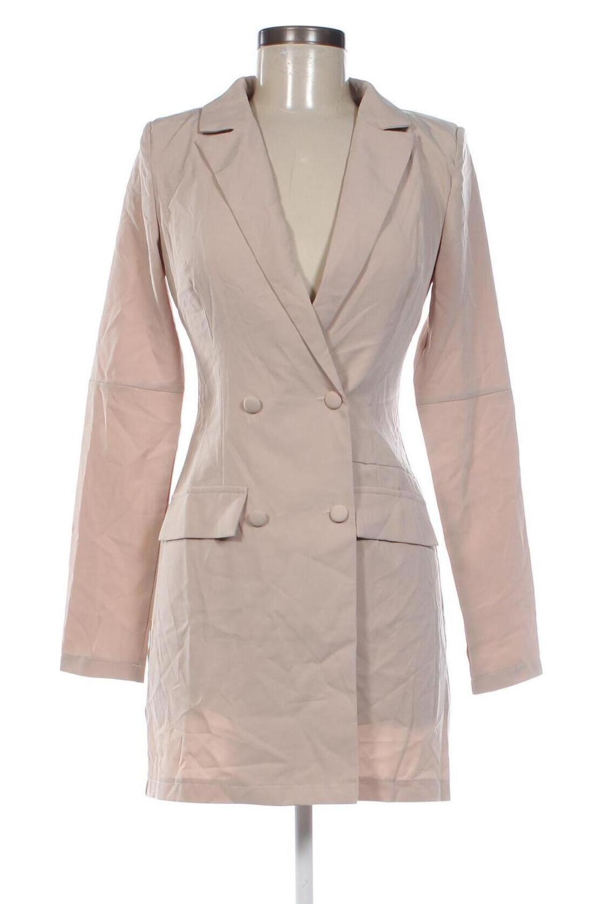 Damen Blazer Pretty Little Thing, Größe XS, Farbe Beige, Preis € 17,49