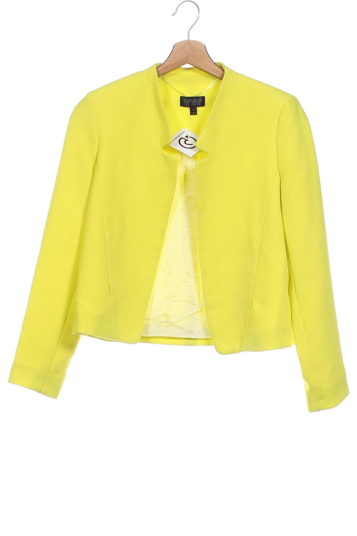 Damen Blazer Topshop, Größe XS, Farbe Gelb, Preis € 34,78