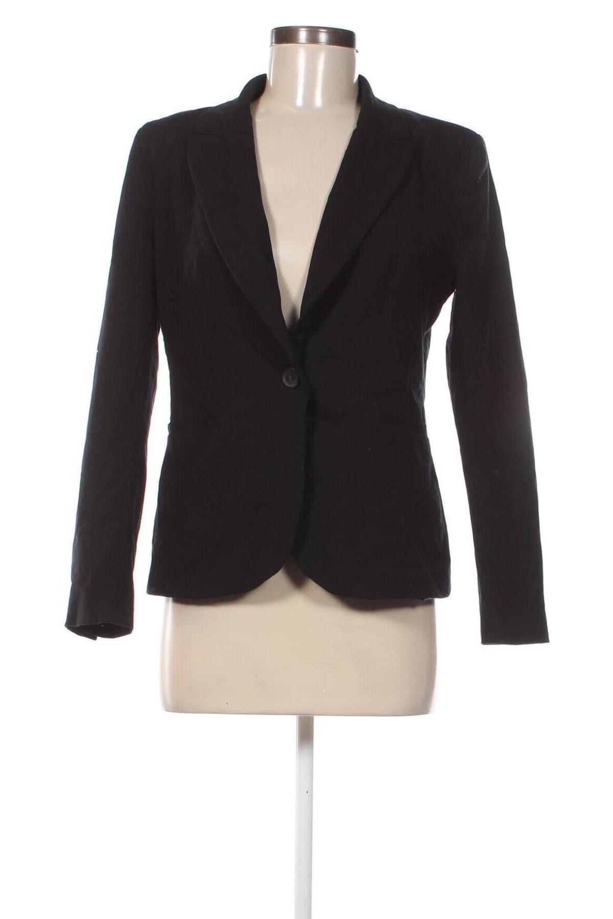 Damen Blazer Zara, Größe L, Farbe Schwarz, Preis 17,49 €