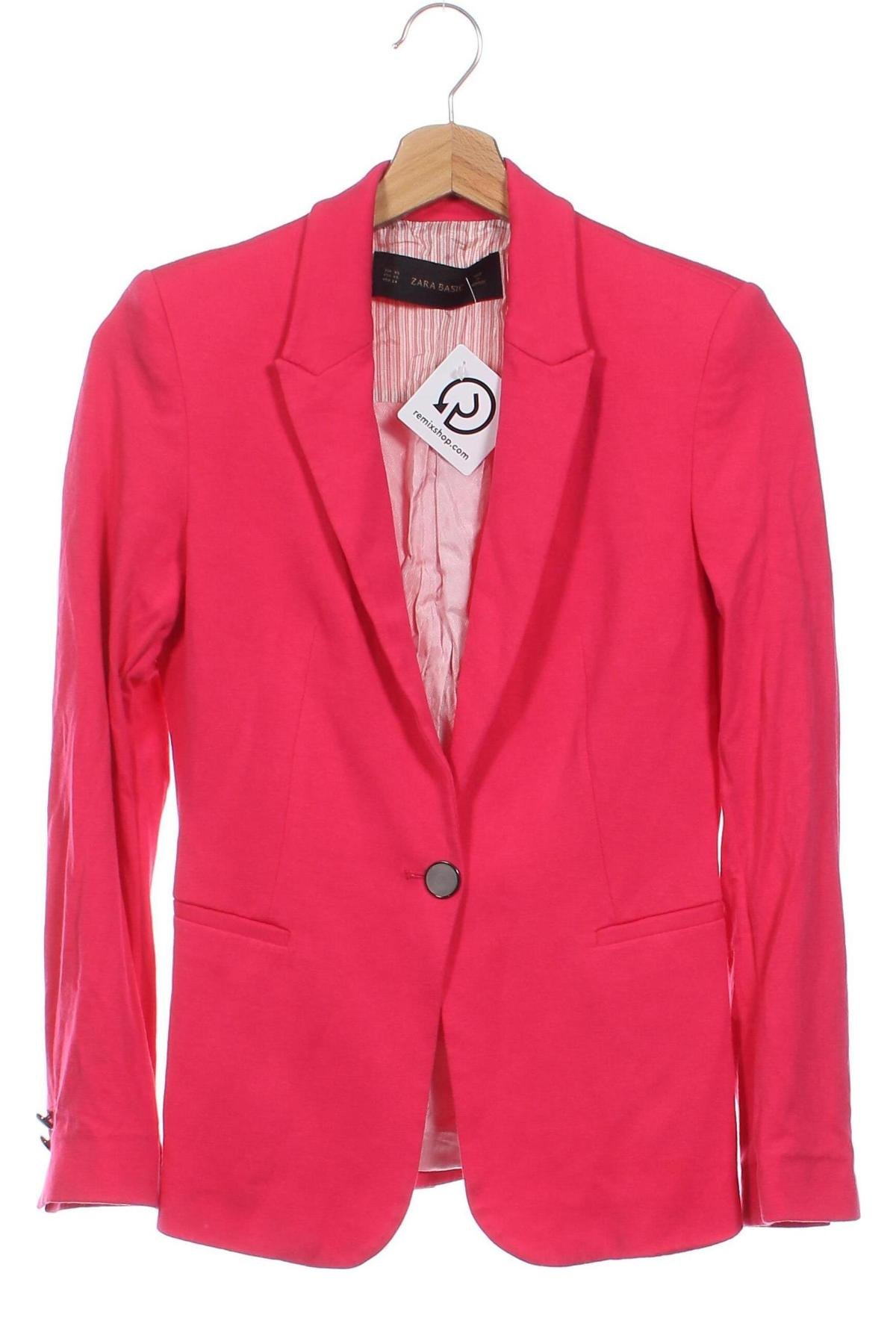 Damen Blazer Zara, Größe XS, Farbe Rosa, Preis 15,99 €