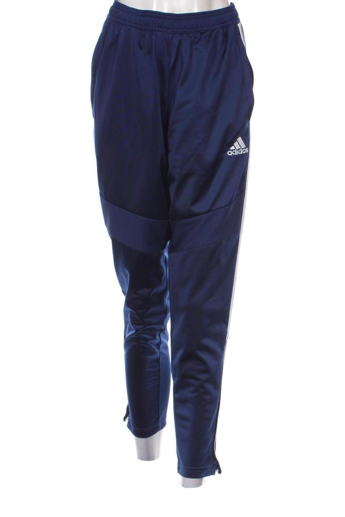 Pantaloni trening de femei Adidas, Mărime S, Culoare Albastru, Preț 128,99 Lei