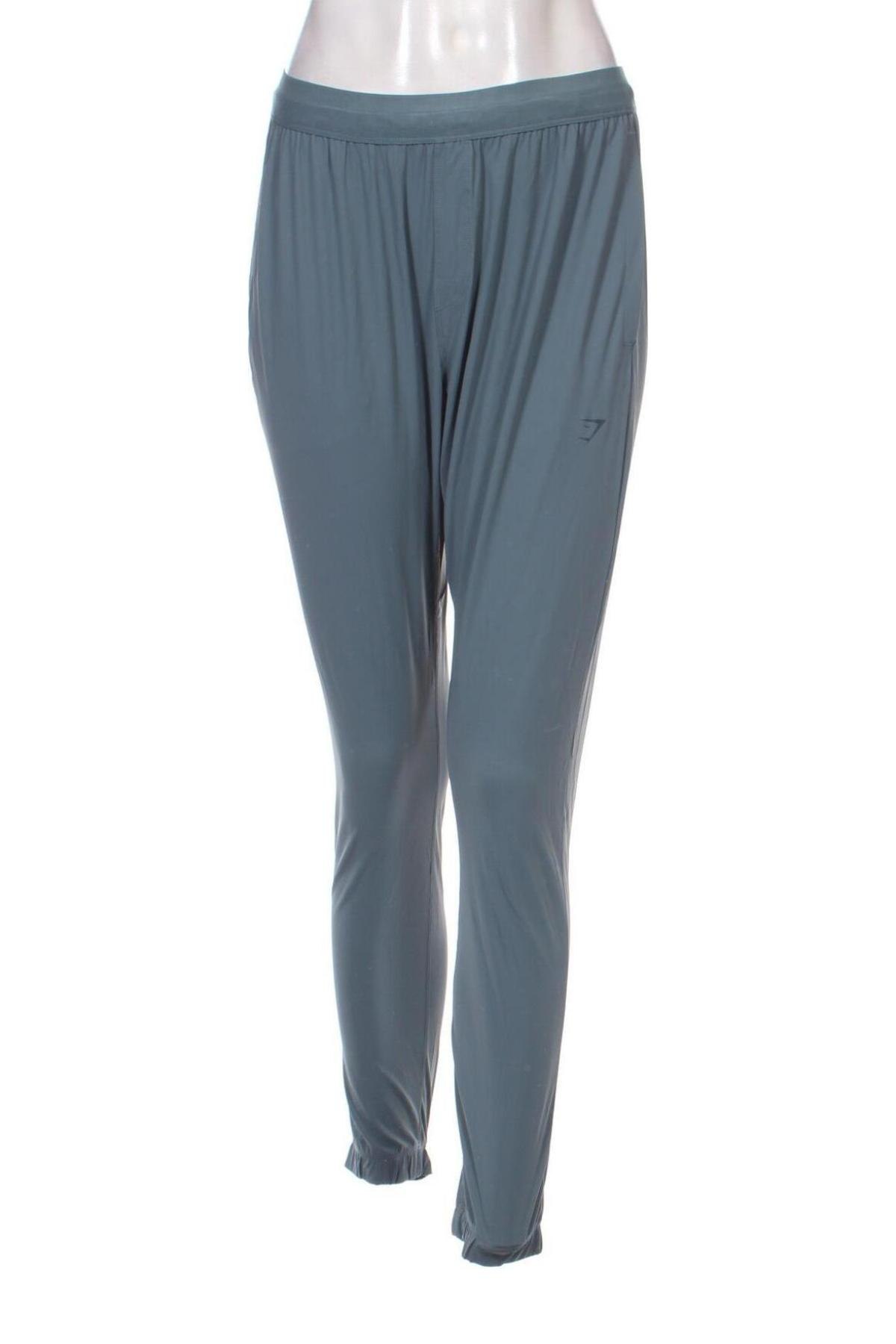 Damen Sporthose Gymshark, Größe M, Farbe Blau, Preis 12,49 €