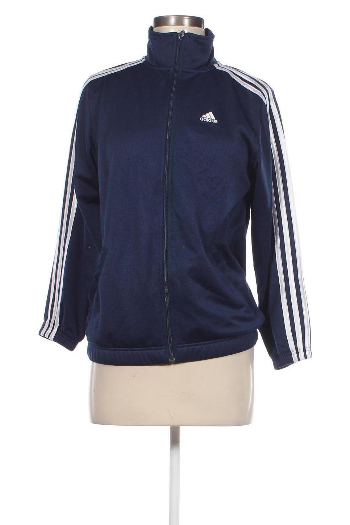 Damen Sportoberteil Adidas, Größe M, Farbe Blau, Preis € 30,99