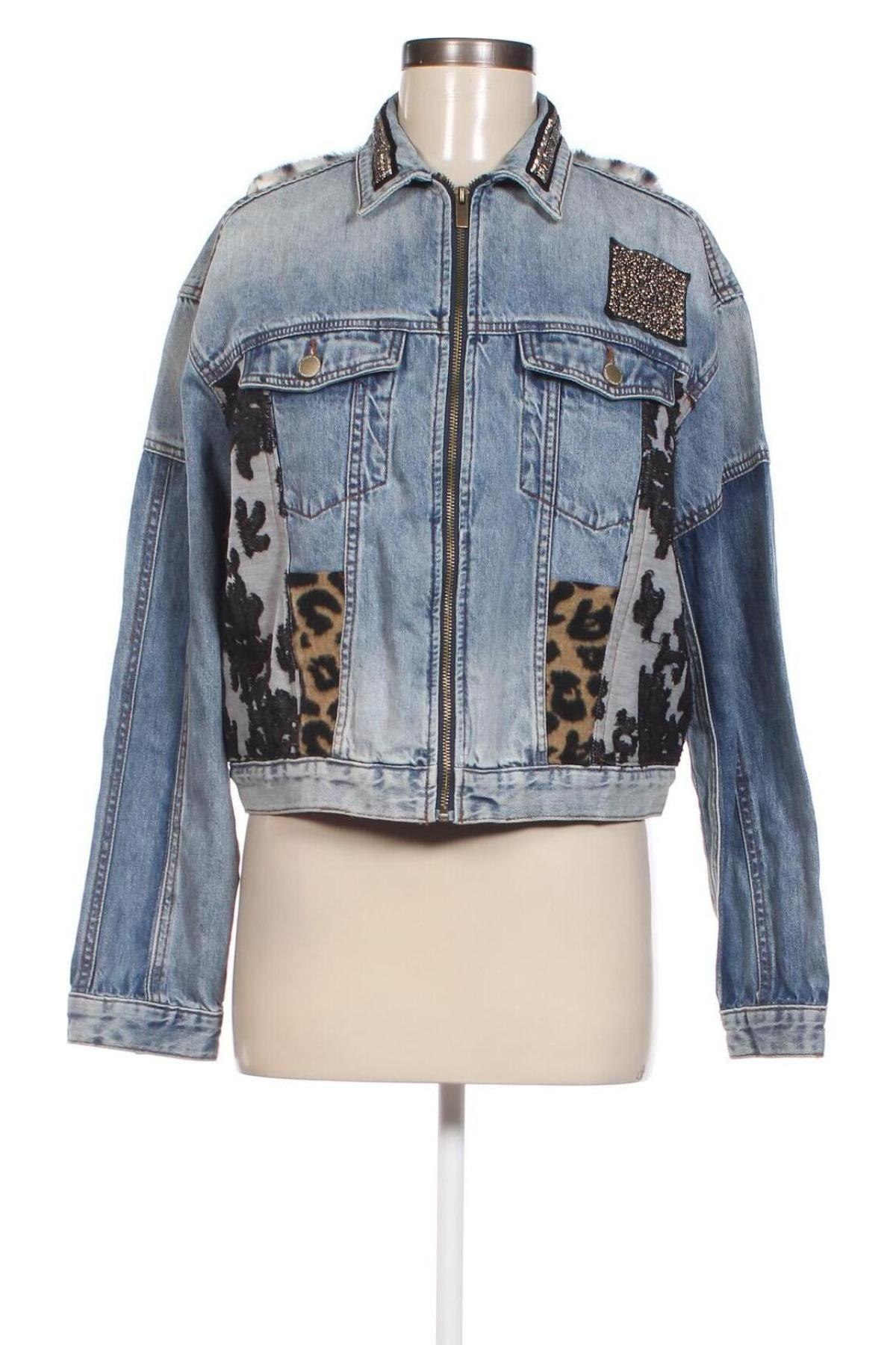 Damenjacke Desigual, Größe M, Farbe Blau, Preis € 94,04