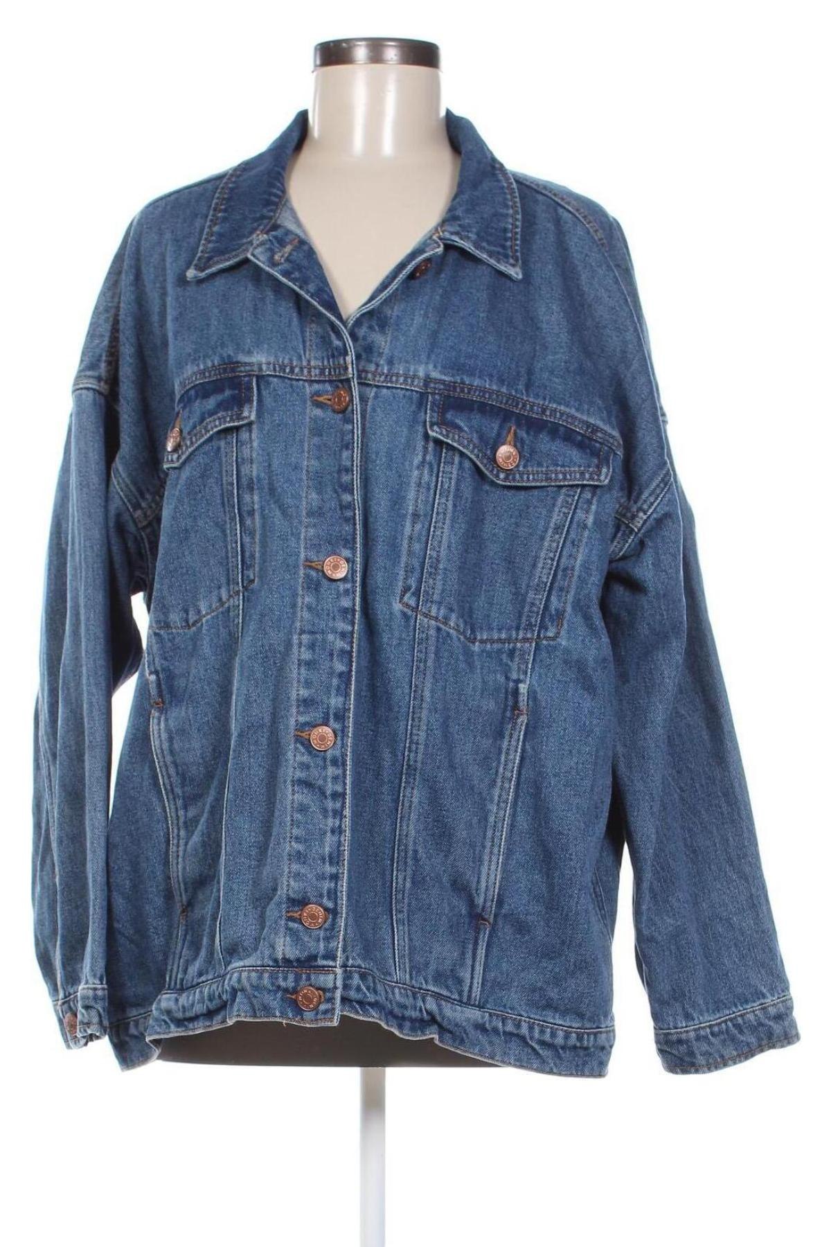 Damenjacke Monki, Größe L, Farbe Blau, Preis 9,49 €