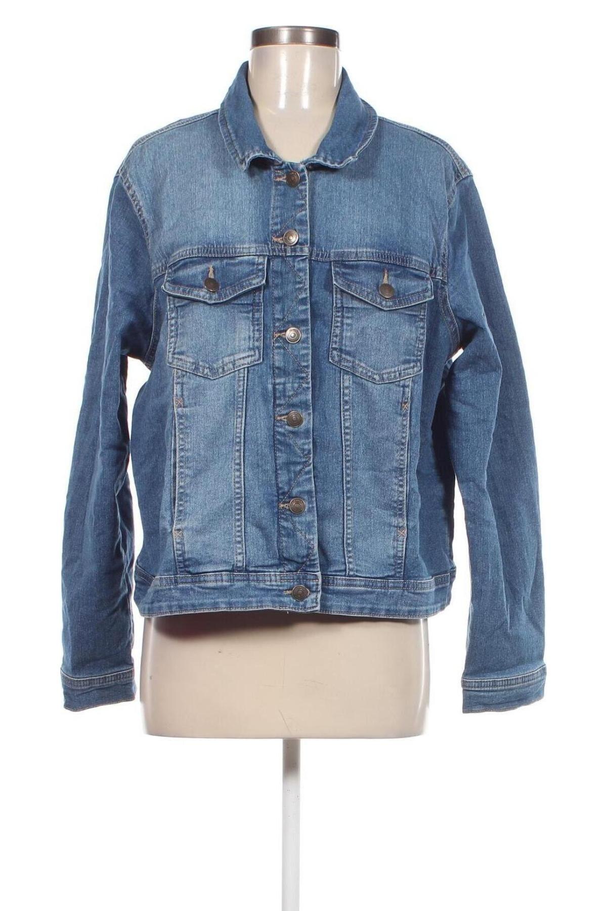 Damenjacke ONLY Carmakoma, Größe XXL, Farbe Blau, Preis € 12,49