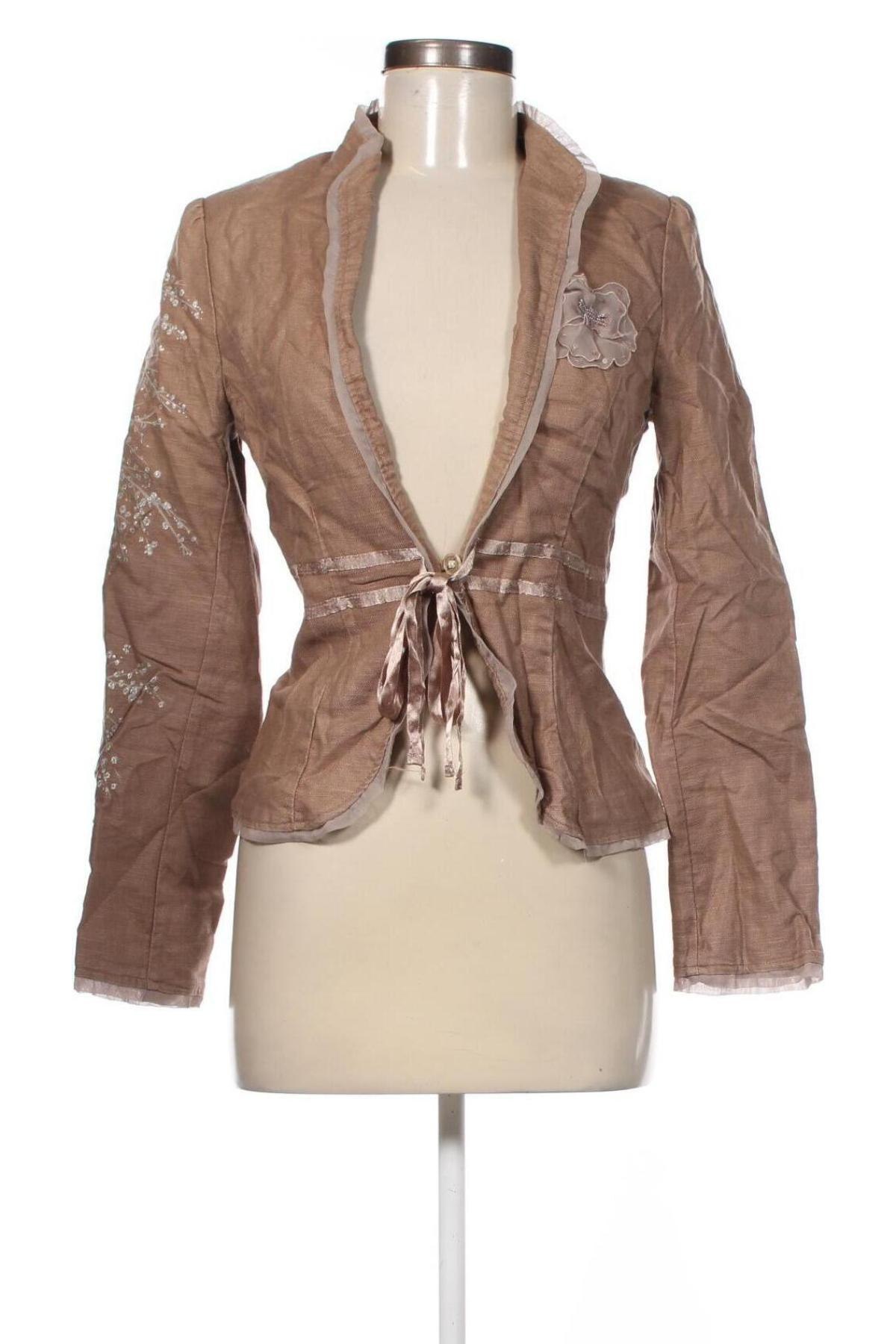 Damenjacke VILA, Größe M, Farbe Beige, Preis € 8,49