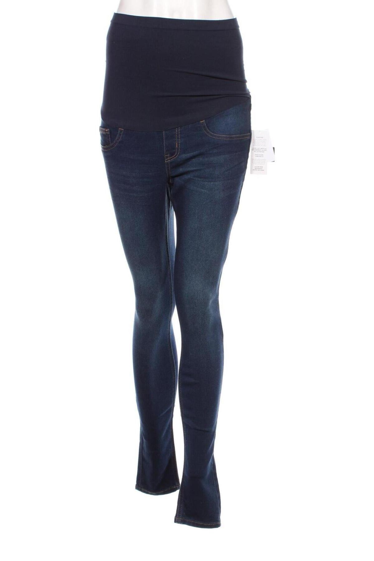 Blugi pentru gravide Indigo Blue, Mărime S, Culoare Albastru, Preț 41,99 Lei