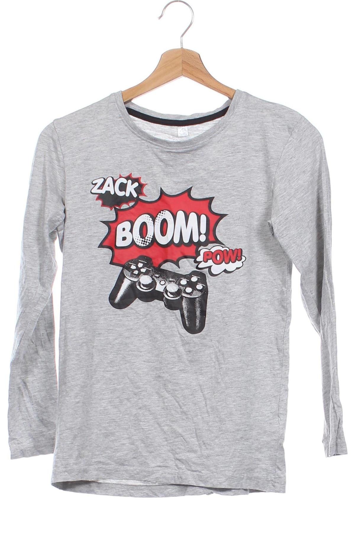 Kinder Shirt, Größe 11-12y/ 152-158 cm, Farbe Grau, Preis € 4,99