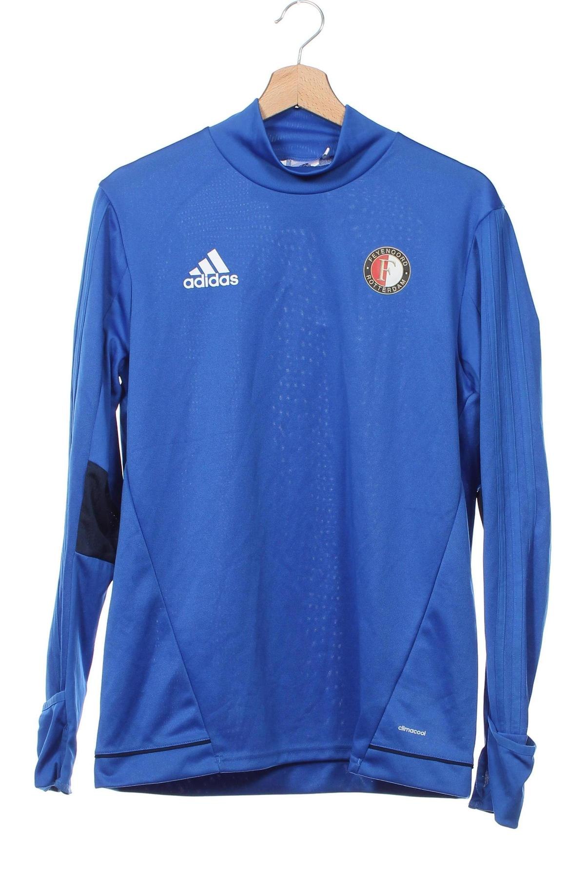 Kinder Shirt Adidas, Größe 15-18y/ 170-176 cm, Farbe Blau, Preis 14,99 €