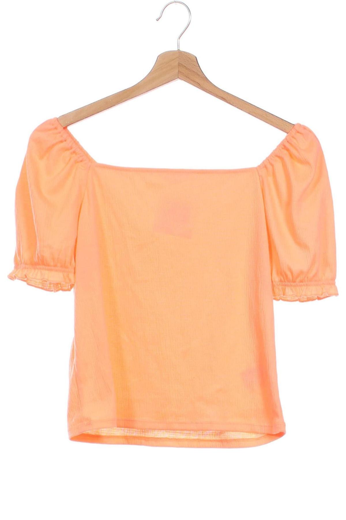 Kinder Shirt H&M, Größe 12-13y/ 158-164 cm, Farbe Orange, Preis 2,99 €