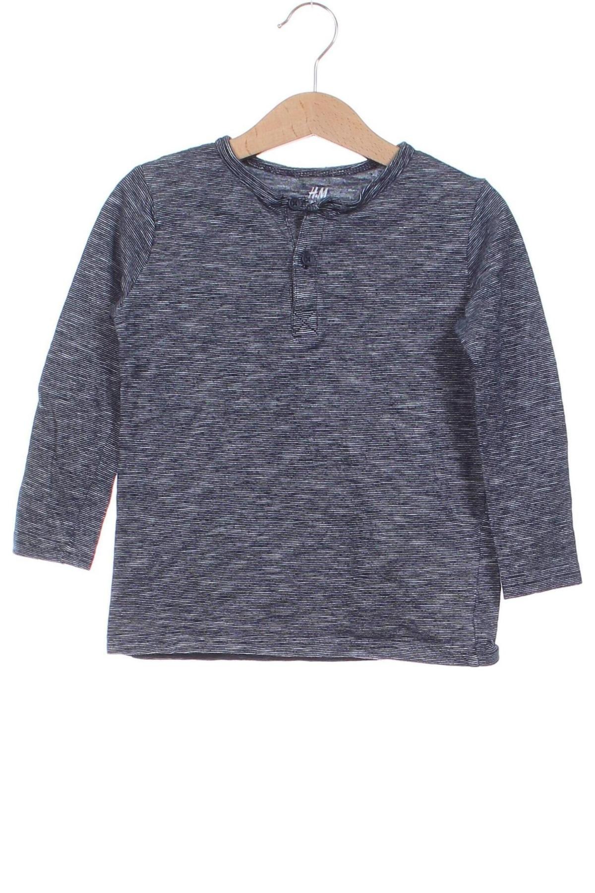 Kinder Shirt H&M, Größe 4-5y/ 110-116 cm, Farbe Blau, Preis 3,99 €