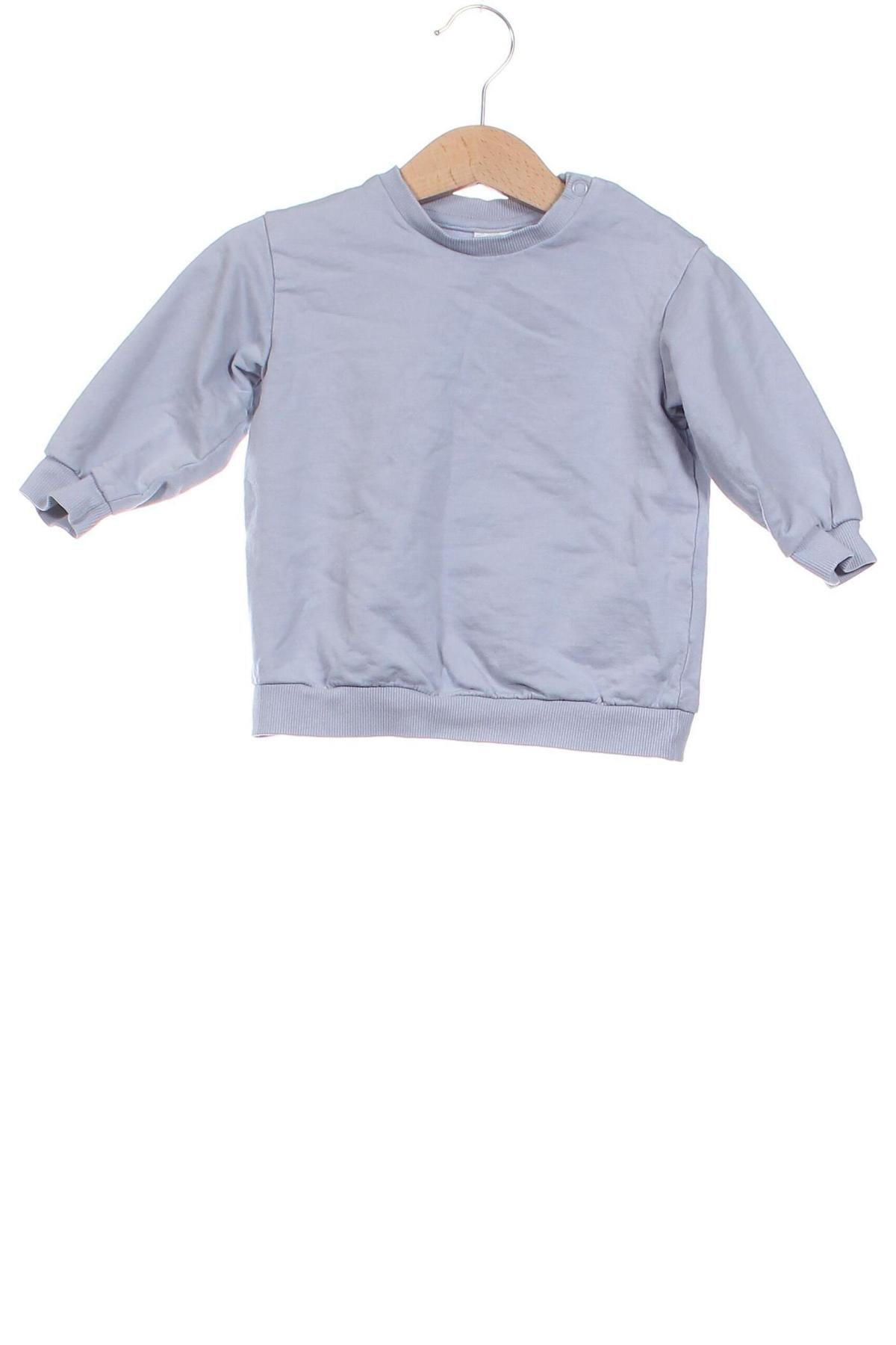 Kinder Shirt H&M, Größe 12-18m/ 80-86 cm, Farbe Blau, Preis 3,99 €