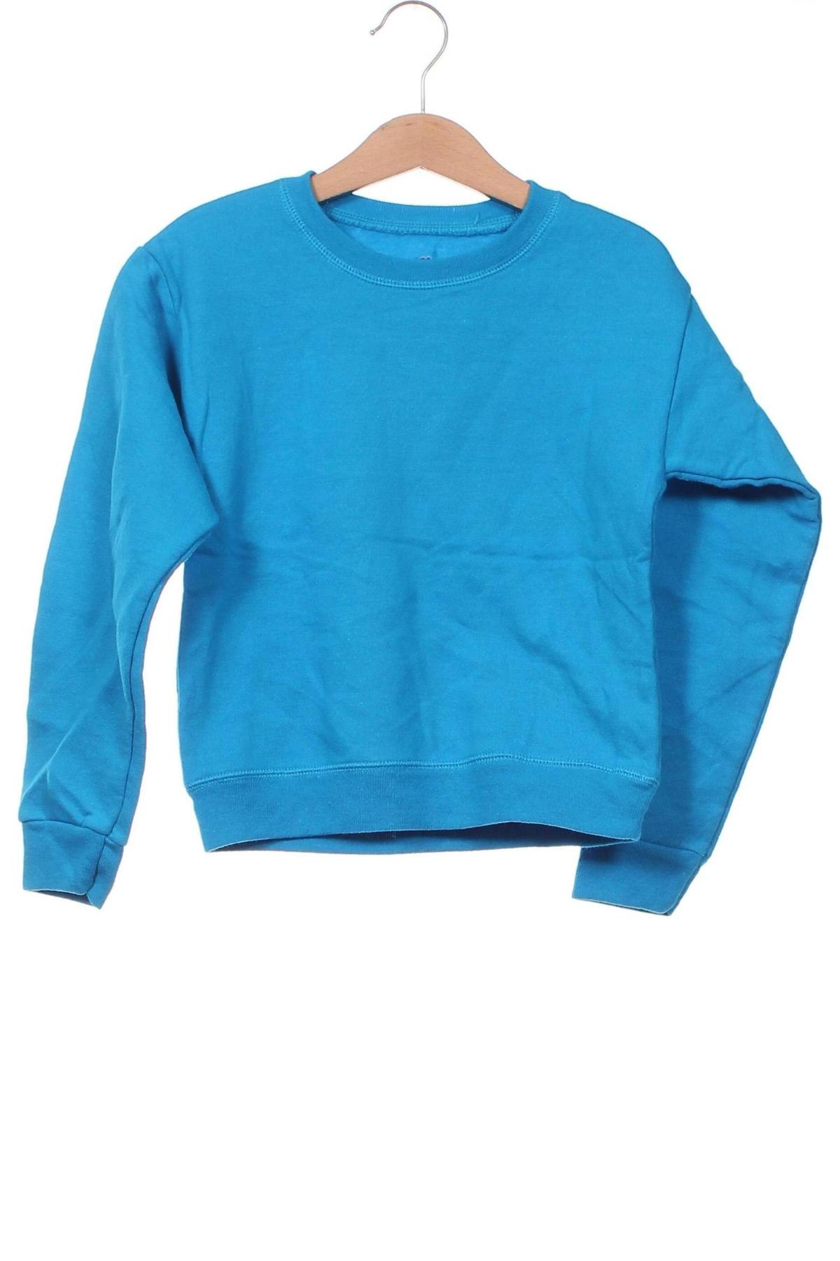 Kinder Shirt Hanes, Größe 6-7y/ 122-128 cm, Farbe Blau, Preis 4,49 €