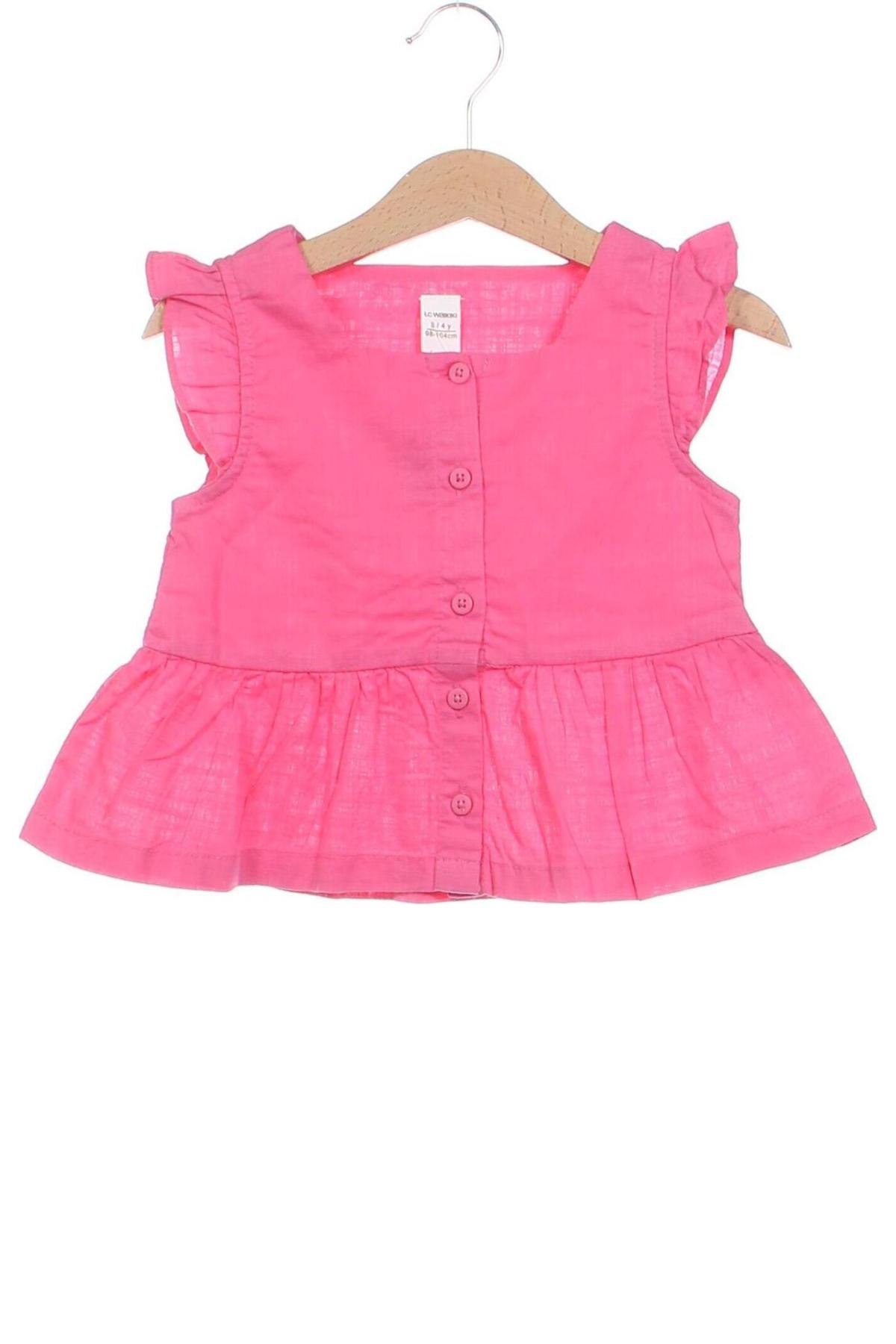 Kinder Shirt LCW, Größe 18-24m/ 86-98 cm, Farbe Rosa, Preis 3,99 €