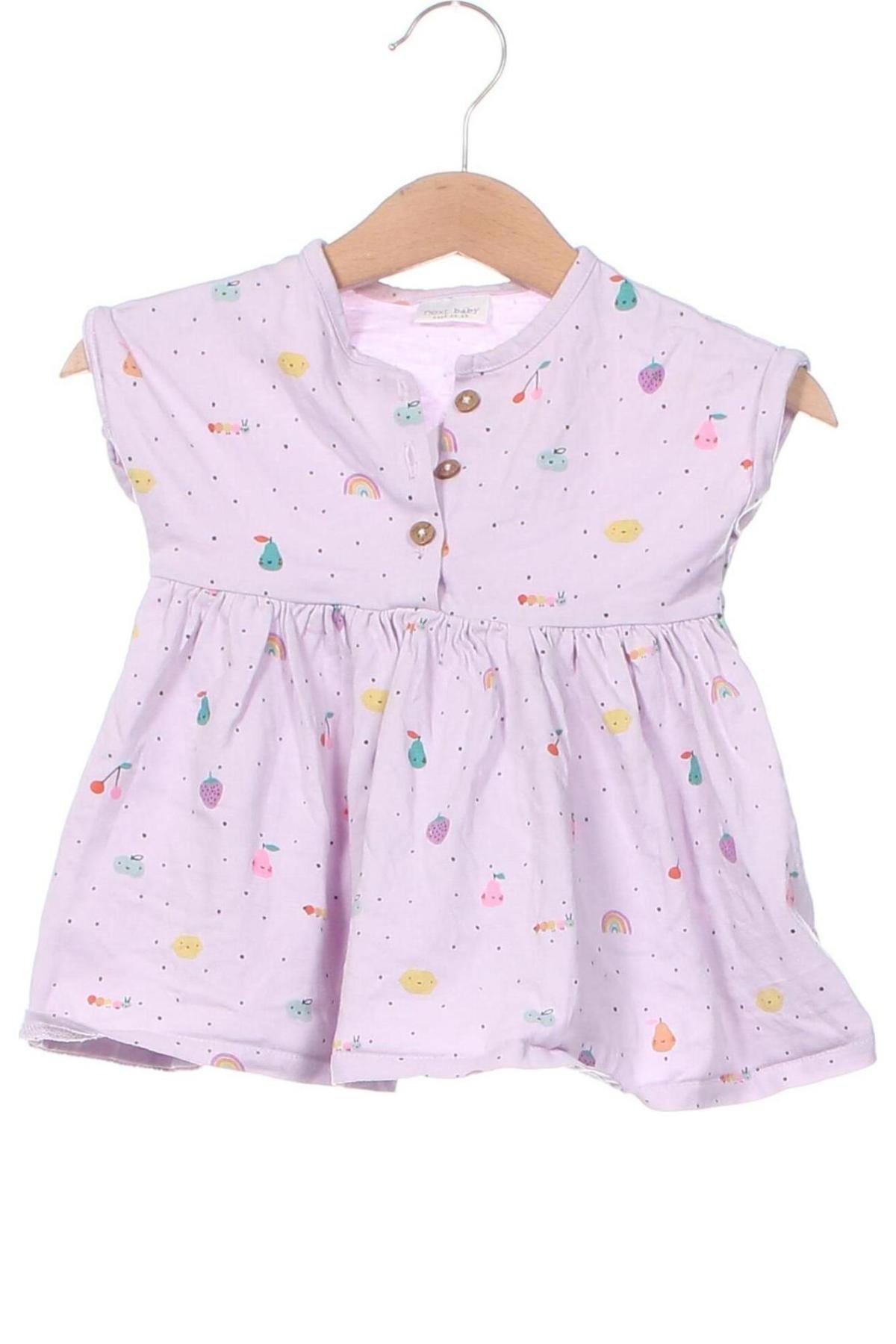 Kinder Shirt Next, Größe 2-3m/ 56-62 cm, Farbe Lila, Preis € 6,99