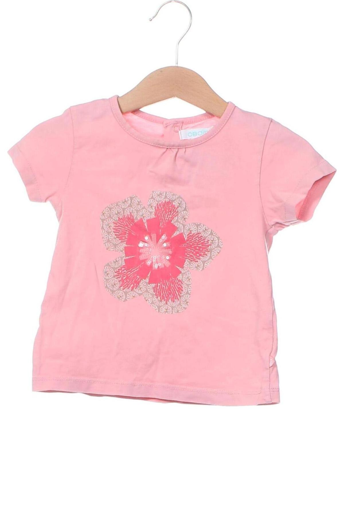 Kinder Shirt Obaibi, Größe 12-18m/ 80-86 cm, Farbe Rosa, Preis € 2,99