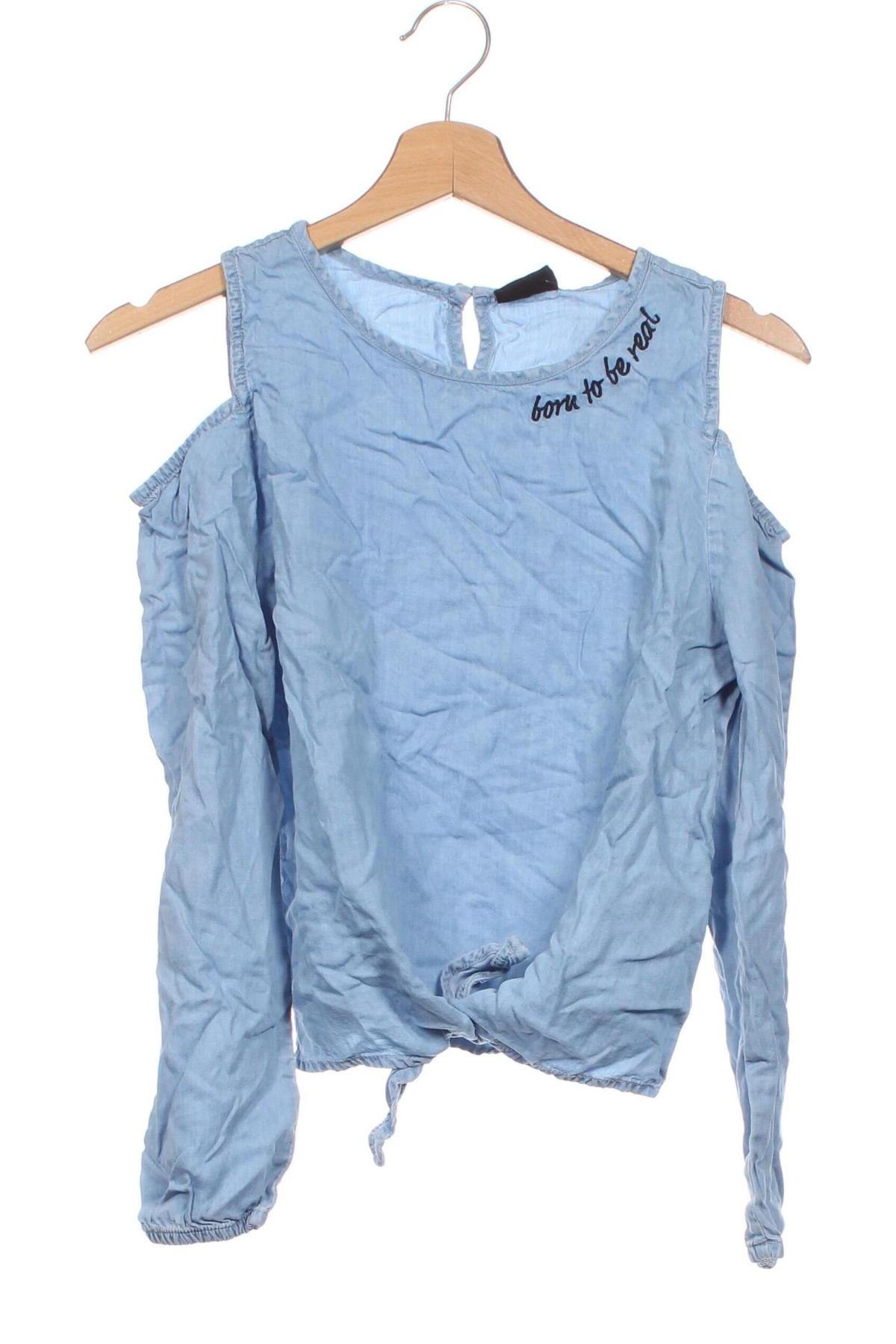 Kinder Shirt Page One, Größe 12-13y/ 158-164 cm, Farbe Blau, Preis € 3,99