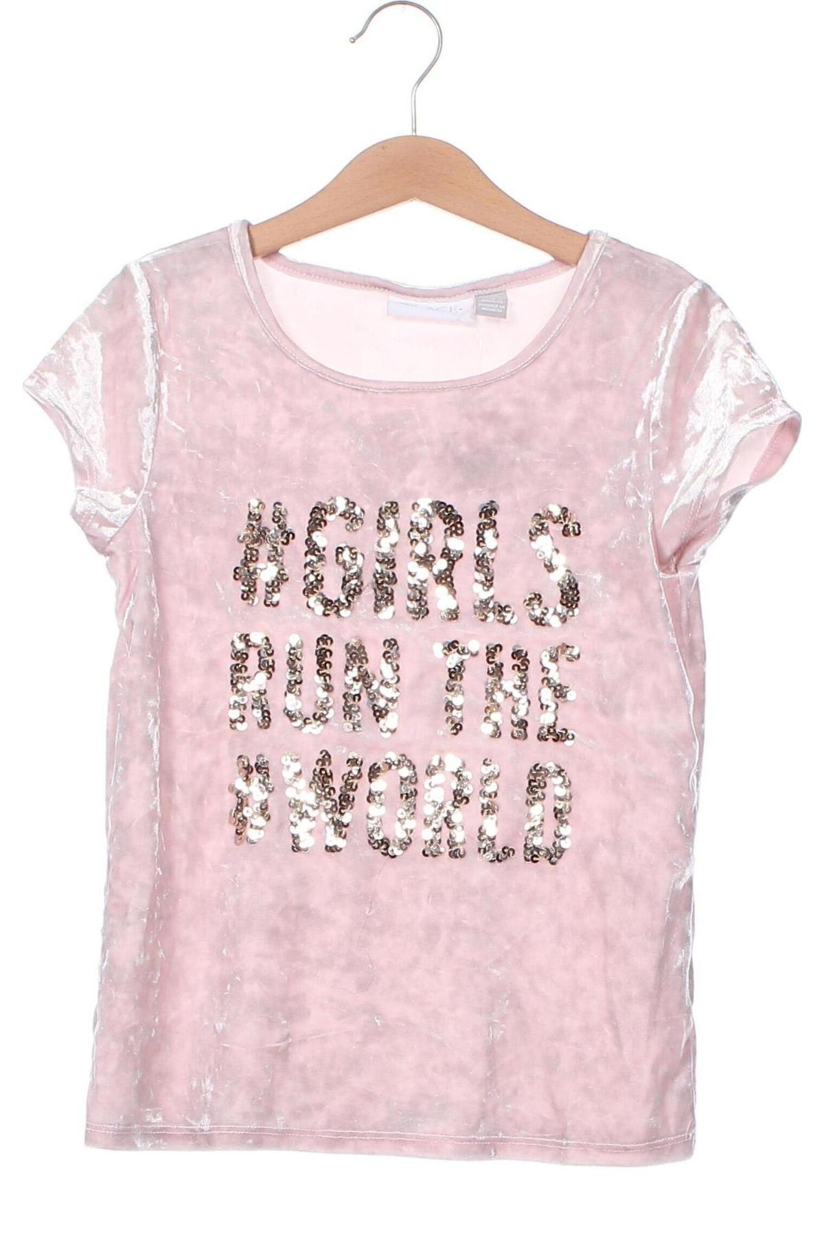 Kinder Shirt Place du Jour, Größe 7-8y/ 128-134 cm, Farbe Rosa, Preis 5,49 €