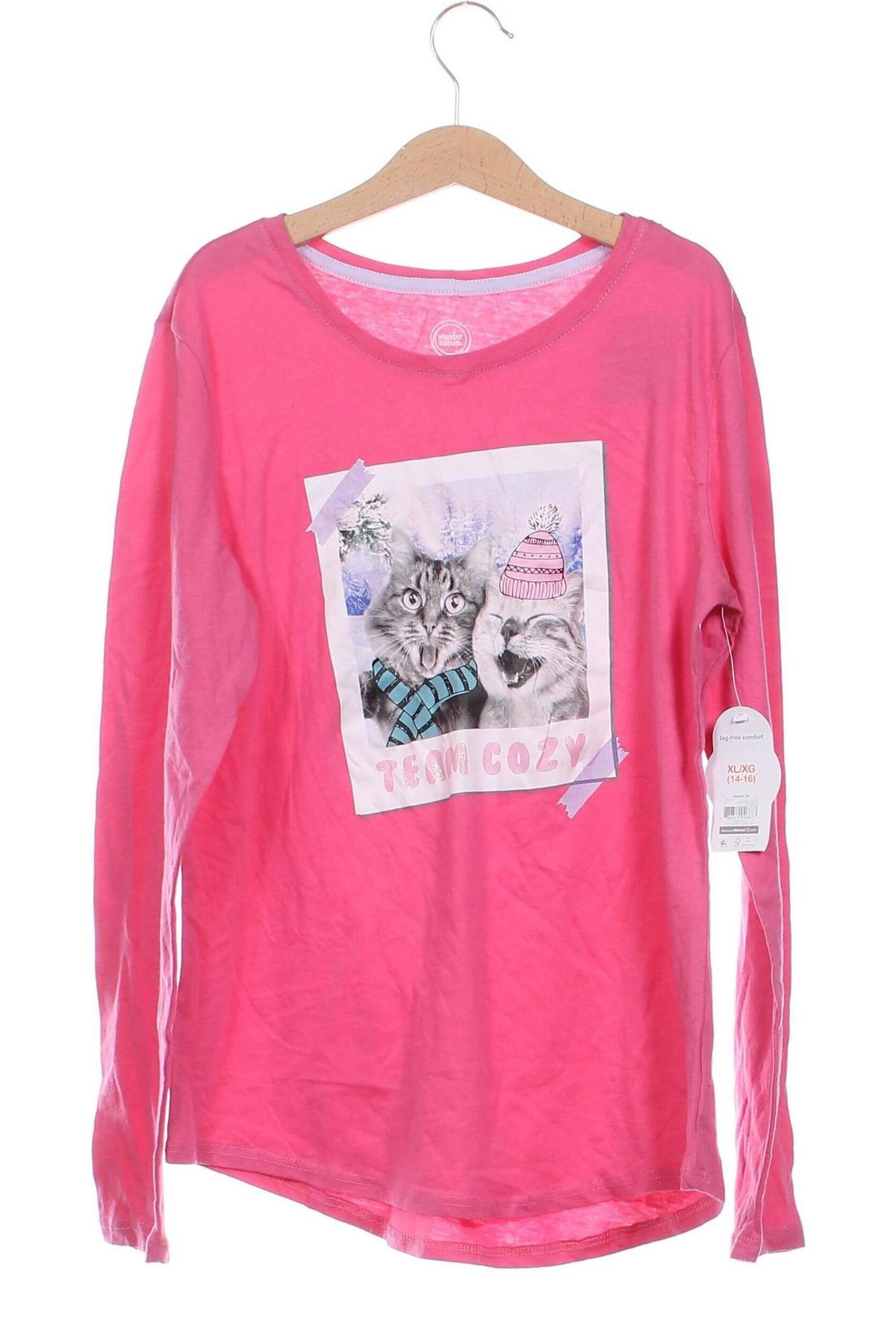 Kinder Shirt Wonder Nation, Größe 14-15y/ 168-170 cm, Farbe Rosa, Preis € 9,21