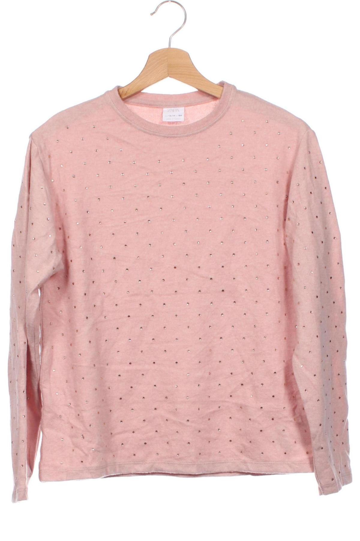 Kinder Shirt Zara, Größe 12-13y/ 158-164 cm, Farbe Rosa, Preis € 3,99