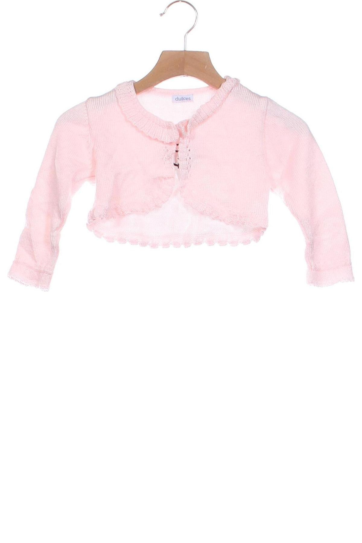 Kinder Strickjacke, Größe 9-12m/ 74-80 cm, Farbe Rosa, Preis 11,99 €