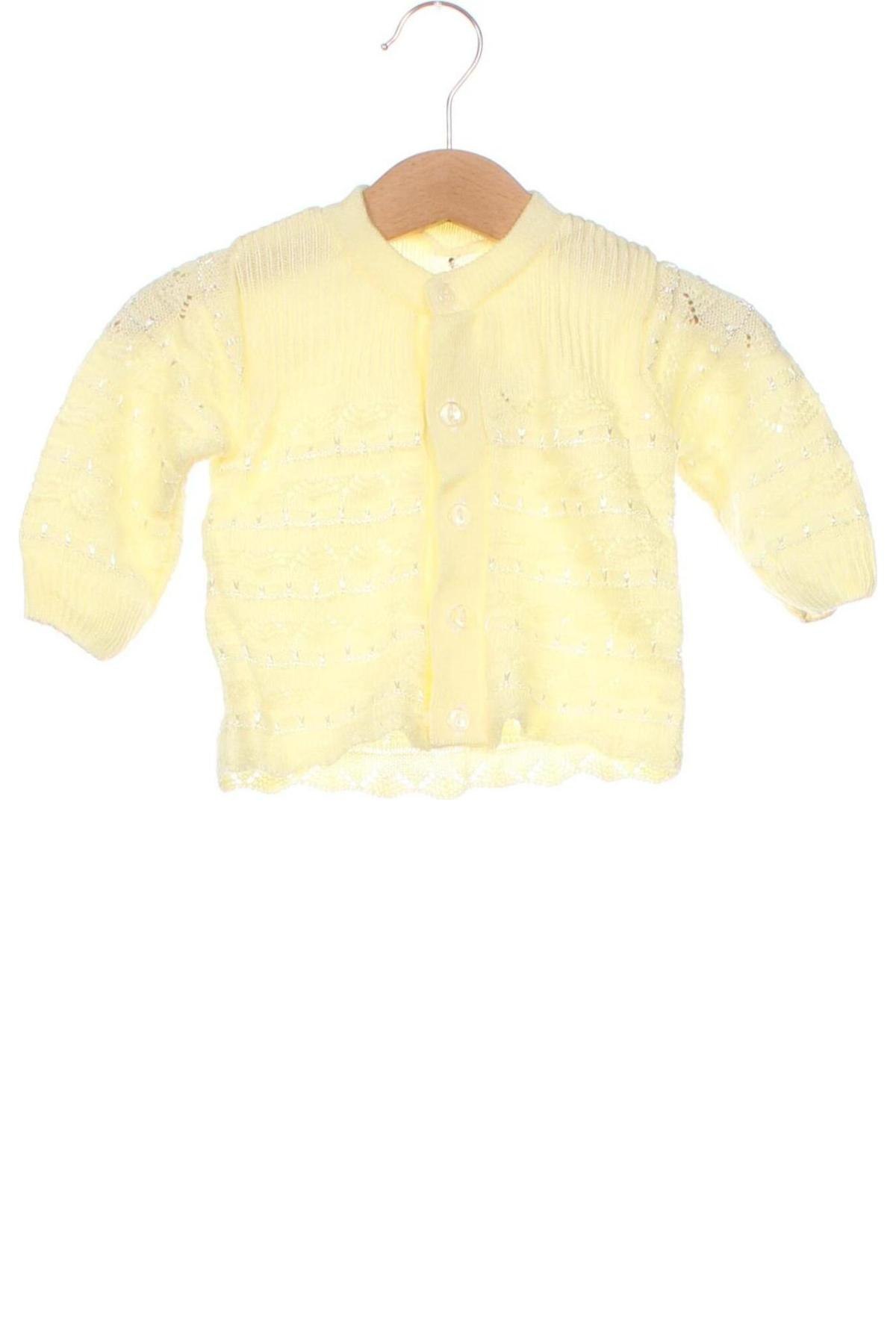 Kinder Strickjacke, Größe 18-24m/ 86-98 cm, Farbe Gelb, Preis € 4,99