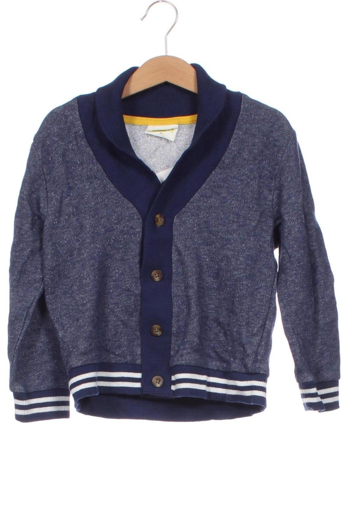 Kinder Strickjacke Crazy 8, Größe 3-4y/ 104-110 cm, Farbe Blau, Preis 5,99 €