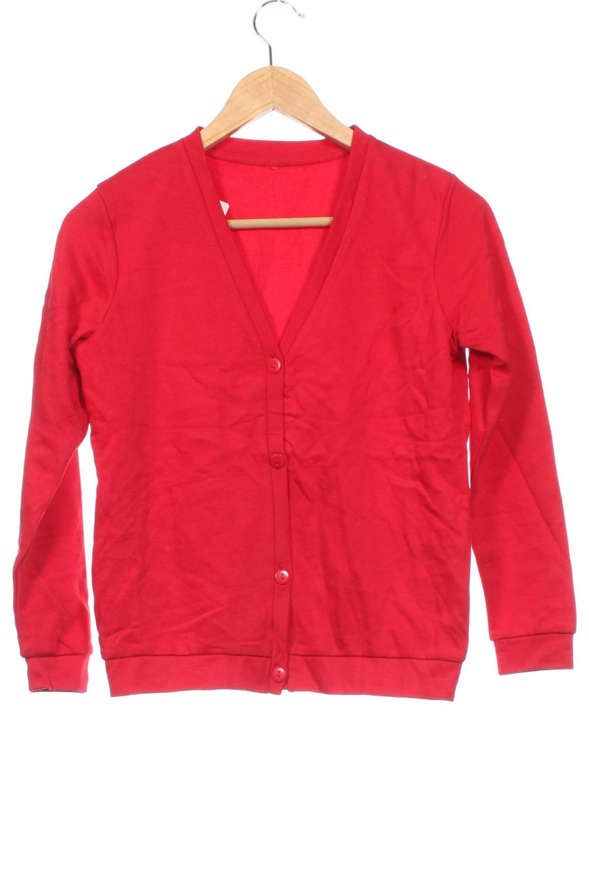 Kinder Strickjacke George, Größe 10-11y/ 146-152 cm, Farbe Rot, Preis 10,49 €