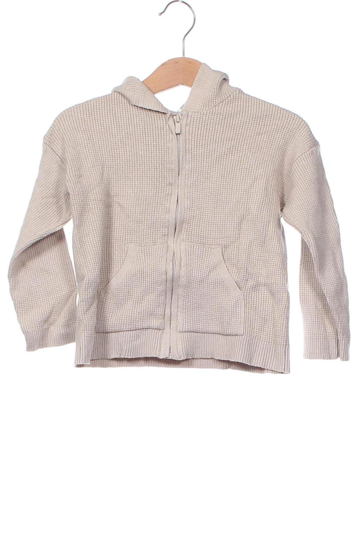 Kinder Strickjacke Gerber, Größe 2-3y/ 98-104 cm, Farbe Beige, Preis 16,99 €