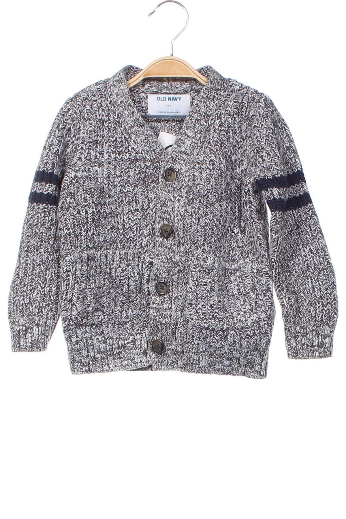 Kinder Strickjacke Old Navy, Größe 3-4y/ 104-110 cm, Farbe Grau, Preis € 13,99