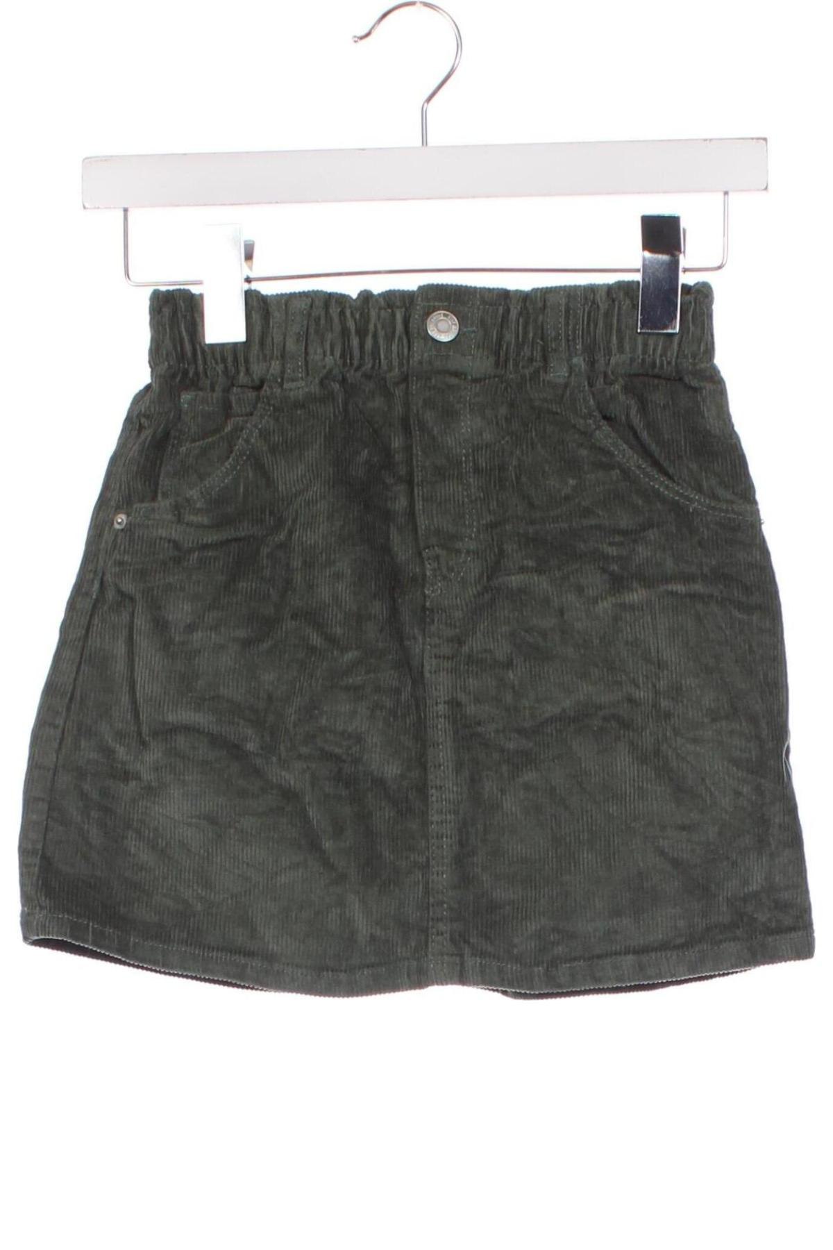 Fustă pentru copii H&M, Mărime 6-7y/ 122-128 cm, Culoare Verde, Preț 35,99 Lei