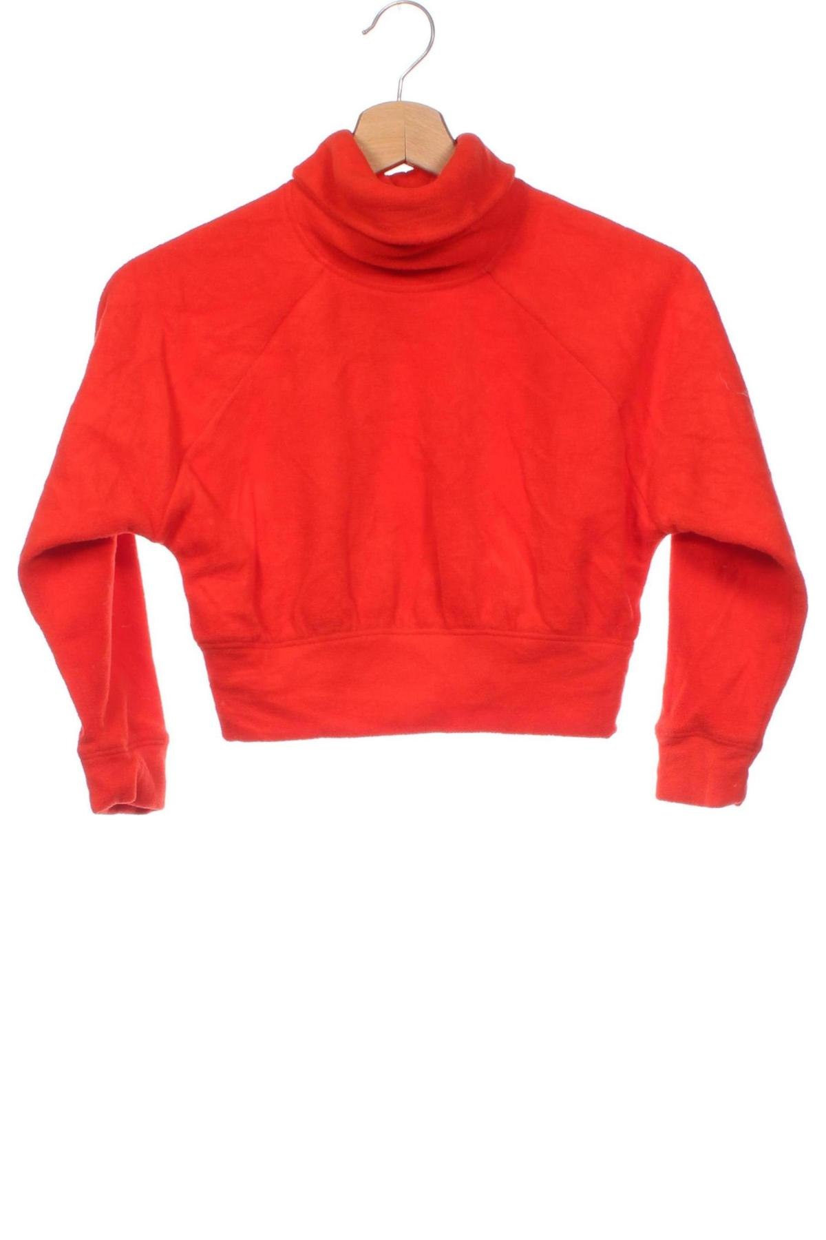 Kinder Fleece Shirt, Größe 6-7y/ 122-128 cm, Farbe Orange, Preis € 4,49