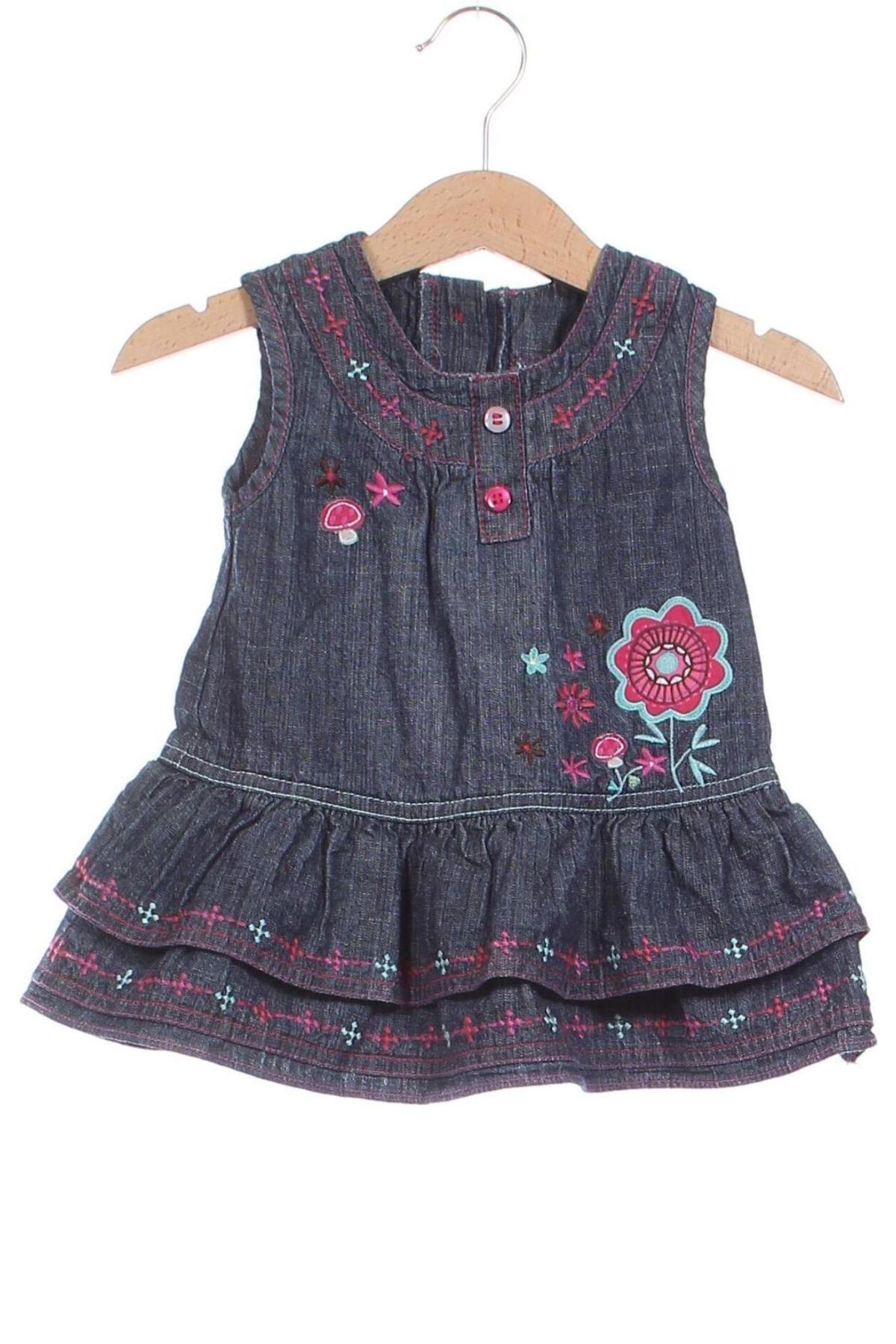 Kinderkleid, Größe 1-2m/ 50-56 cm, Farbe Blau, Preis € 5,49