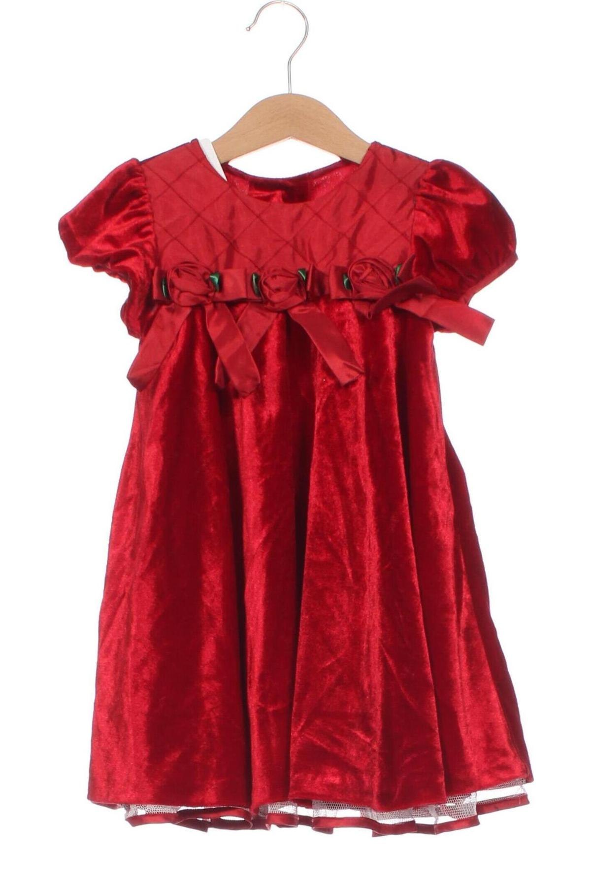 Kinderkleid Bonnie baby, Größe 18-24m/ 86-98 cm, Farbe Rot, Preis € 16,49