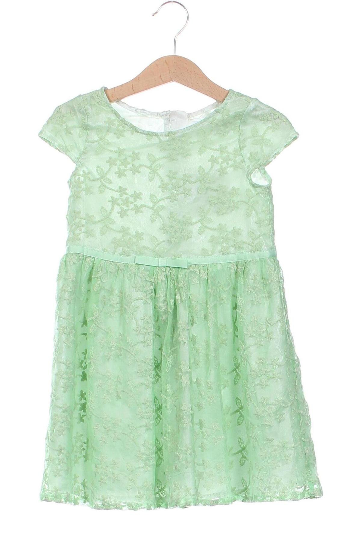 Kinderkleid Coolclub, Größe 18-24m/ 86-98 cm, Farbe Grün, Preis € 5,99