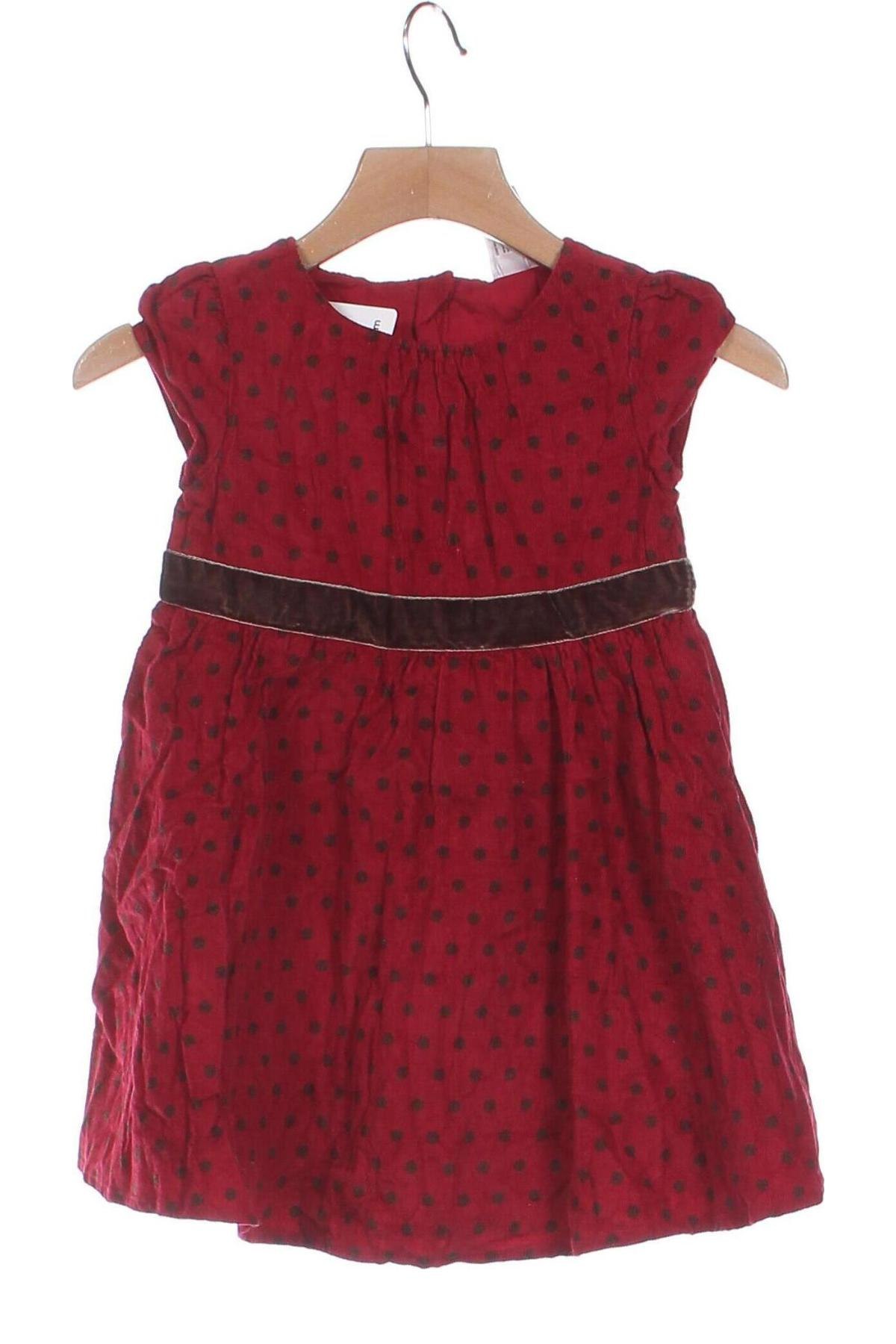 Kinderkleid Gap Baby, Größe 18-24m/ 86-98 cm, Farbe Rot, Preis 5,99 €