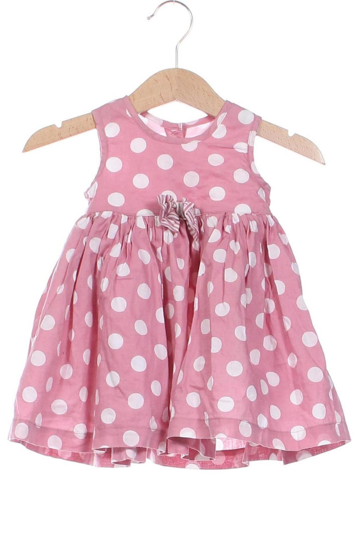 Kinderkleid George, Größe 2-3m/ 56-62 cm, Farbe Rosa, Preis € 6,99