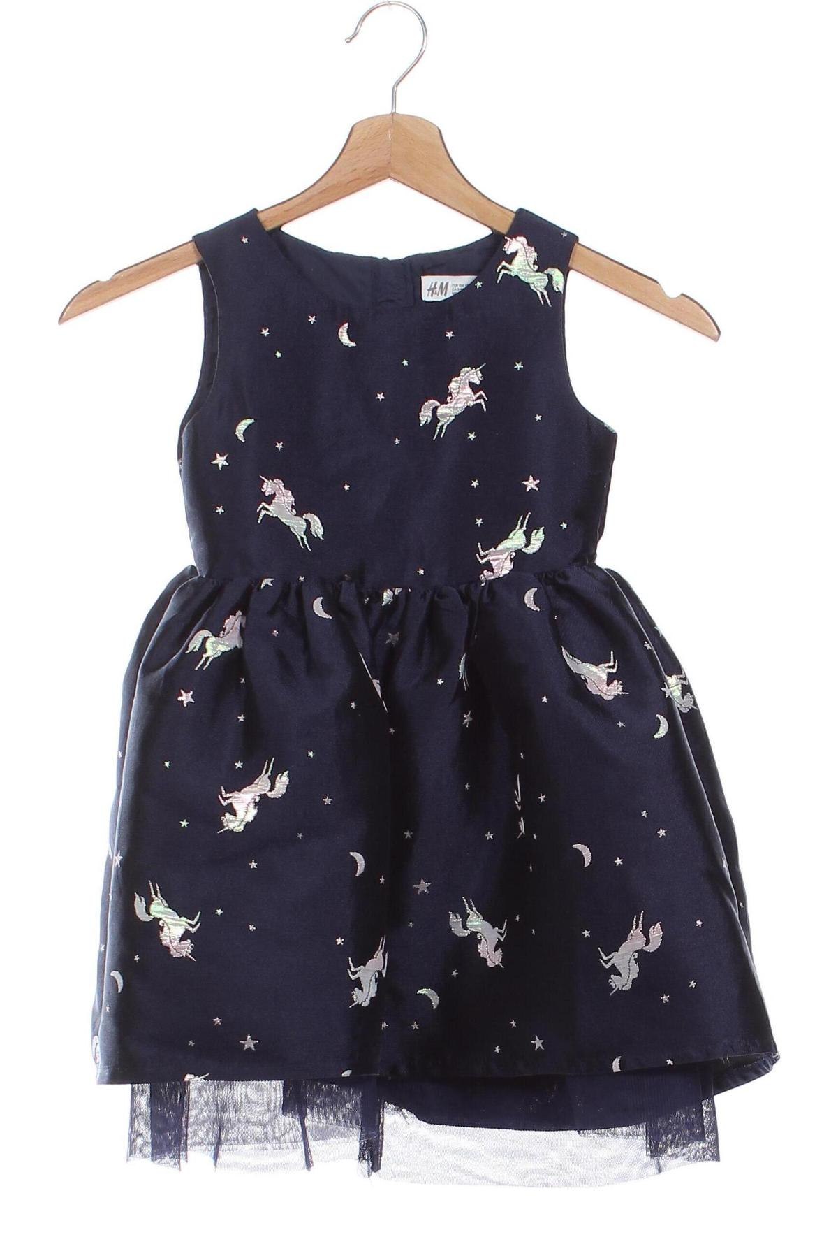 Kinderkleid H&M, Größe 2-3y/ 98-104 cm, Farbe Blau, Preis € 5,99