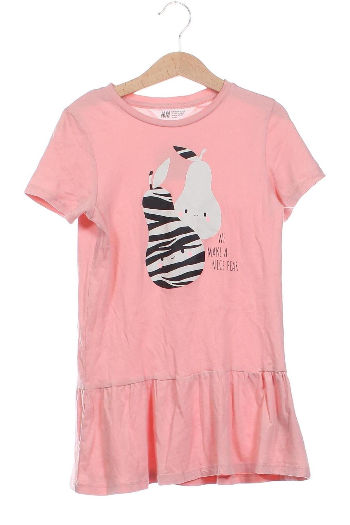 Kinderkleid H&M, Größe 4-5y/ 110-116 cm, Farbe Rosa, Preis € 7,99