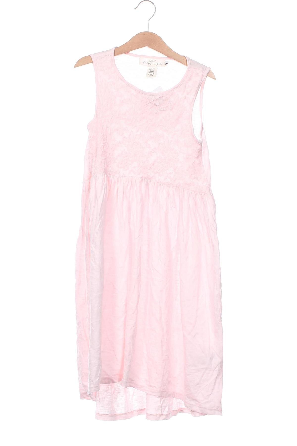 Kinderkleid H&M, Größe 6-7y/ 122-128 cm, Farbe Rosa, Preis € 8,99